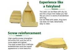 China Double Layers 24.5*11.5cm Sushi Boat Tray For Restaurant supplier