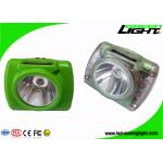 OLED Screen PC Waterproof IP68 Led Miners Cap Lamp for sale