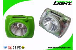 China OLED Screen PC Waterproof IP68 Led Miners Cap Lamp supplier