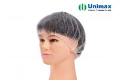 China UNIMAX 23 Non Woven Bouffant Cap 10 Gsm supplier