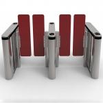 High End Halls Speed Lane Gate Turnstile Full Automatic Rfid
