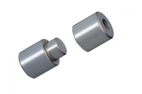 62HRC Locating Block Steel Round Taper Interlock TPNF For Plastic Molds