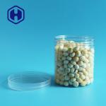 FDA 385ml Transparent Leak Proof Plastic Jar With Screw Cap for sale