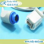 Reused Mindray Compatible SPO2 Extension Cable For 0010 - 30 - 42738 T5 / T8 for sale