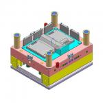 500000 Shots Plastic Shell Customized Injection Molding For Computer Parts