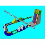 Cheap adult inflatable water park inflatable floating water park water obstacle course for sale