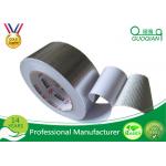 One Side High Temperature Aluminum Foil Tape With Silicone Coated Glassine Release Paper for sale
