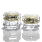 10g 15g 30g 50g 100g Skin Care Cylinder Shape Cream Glass Jar for sale