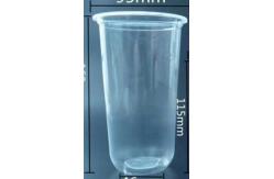 China Milk Tea Biodegradable Plastic Cups , Compostable Plastic Cups Recyclable supplier