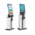 Automated Order Checkout Square Self Service Kiosk Queue Ticket Dispenser for sale