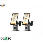 Thermal Printing Digital Menu Boards Full Color LCD 21.5 Inch Signage for Restaurants for sale