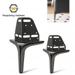 Heavy-Duty Metal Sofa Riser Legs with 115mm Brackets Cabinet & Coffee Table Legs Furniture Hardware Fittings for sale