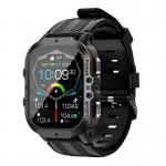 C26 Blood Oxygen Smart Watch 1.96 Inch AMOLED Screen Sport Heart Rate Smartwatch BT Call for sale