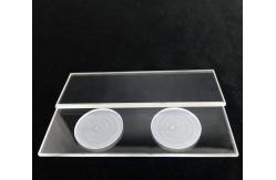 China Machining Quartz Glass Medical Microscope Slide Ground Edge Xrd supplier