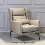 Modern  Leather Covers Lounge 103CM 75CM One Seater Recliner Chair