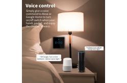 China Tuya WIFI Smart Wall Touch Switch Glass Panel LED supplier