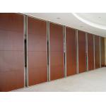 Decorative Material Restaurant Movable Partitions Systems Sliding Aluminium Track