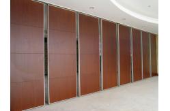 China Decorative Material Restaurant Movable Partitions Systems Sliding Aluminium Track supplier
