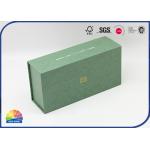 Bespoke Eco Packaging Magnetic Hinged Lid Gift Box With EPE Foam for sale