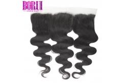 China 13x4 Pre Plucked Lace Frontal , HD Body Wave Lace Frontal No Tangling Soft supplier