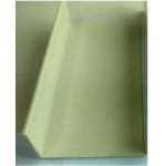 Ivory Color Plastic Linear Guide , Conveyor Roller Guide Rails L Type for sale