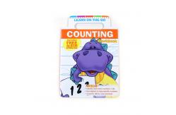 China Custom Counting Education Children's Book Printing, Cute Hippo Purse Book supplier