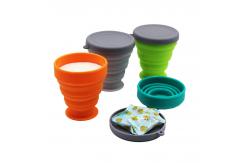 China Reusable Collapsible Silicone Coffee Cup supplier