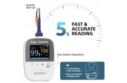 China 0.25kg Portable Blood Oxygen Meter With USB Interface supplier