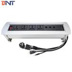 Silver Top Conference Table Outlet , Tabletop Pop Up Power And Data Outlet for sale