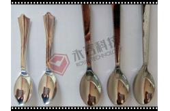 China Plastic Cutlery Vacuum Metalizing Machine For Disposable Plastic Spoon / Fork supplier