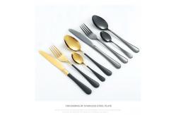 China ODM Stainless Steel Silverware Set 24 Piece Cutlery Set With Storage Rack supplier
