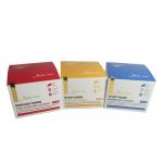 Printed White Square Paper Box With Auto-Lock Bottom Custom Cream Boxes
