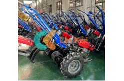 China 2000 RPM Single Drum Cable Pulling Hand Tractor With Four Speed Gearbox supplier