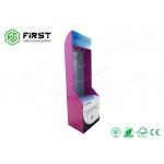 Recyclable Customized Color Print Portable Cardboard Hook Display For Phone Accessories for sale