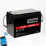 12.8v Solar Ion Phosphate Lithium RV Battery 200ah 300Ah 400ah Pack OEM