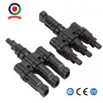 PPO Housing Material 3 To 1 Solar Branch Connector Compatible With Solar Cable for sale