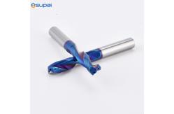 China High Precision 5 XD Tungsten Carbide Drill Bits Inner Coolant With Brazer Coating supplier