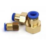 PCF Series Pneumatic Female Hose Connector Inner Thread Push In Fittings for sale