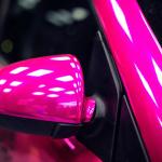 120µM Free Slideable Pink Chrome Car Wrap Film Salt Spray Resistance for sale