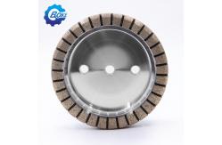 China Diamond Glass Straight Edge Machine Cup Shape Segmented Grinding Wheel supplier