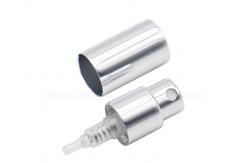 China Crimpless Rose Gold Perfume Spray Pump Aluminum Plastic With Collar For Bottles supplier