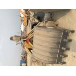 Excavator Telescopic Long Boom Arm Bored Piling Foundation Sticks With Clamshell Bucket for sale