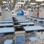 Modern Physics Lab Furniture Metal Laboratory Table Anti Corrosion for sale