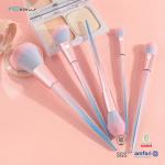 5pcs Cosmetic Makeup Brush Sets Synthetic Hair Plastic Handle OEM ODM for sale