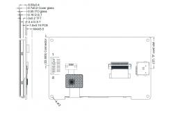 China 4.3 Inch TFT LCD Display 480x272 with Capacitive Touch supplier