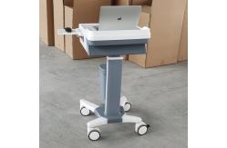 China Ergonomic Medical Laptop Cart Mobile Computer Workstation For Hospitals supplier