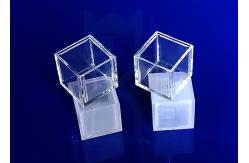 China Laboratory Transparent Quartz Glass Crucible 2.2g/Cm3 Fused Silica supplier