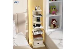 China Home Metal Multi Level Bookshelf Simple Invisible Bookcase supplier