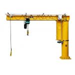 360 Degrees 2 Tons Floor Mount Jib Crane Hoist Liftng Height 4m for sale