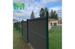 China Privacy Screen Galvanized Curved Welded Wire Mesh 3D Fence Panel Eco Friendly supplier